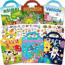 Libros de Pegatinas Para Niños | La Chata Merengüela