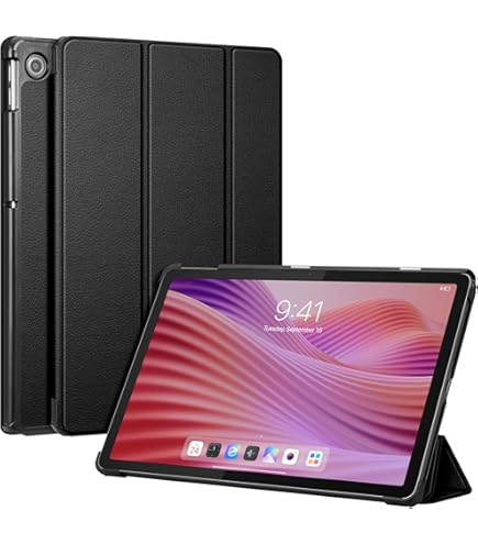 Lunso - Lenovo Tab M9 - Luxe Bookcase hoes - Rood