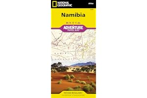Namibia: Travel Maps International Adventure Map: 3209