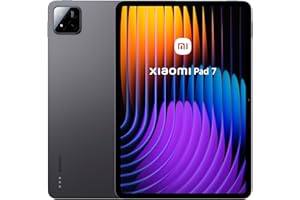 XIAOMI Pad 7 - Tablet de 11,2" 3,2K (Snapdragon 7+ Gen 3, 8GB RAM, 128GB ROM, 4 Altavoces, WiFi 6E, batería de 8850 mAh, Cargador no Incluido), Gris (Versión ES)