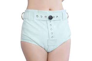 STRAITJACKETSHOP Minze Unterhosen mit Segufix-Schloss und Schlüssel, die Windel Entfernung unmöglich machen ABDL