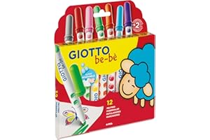 Giotto Be-Bè Súper Rotuladores Estuche 12 Uds