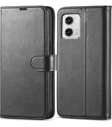 Portemonnee-hoesje voor Motorola Moto G56 5G, duurzaam PU-lederen flip