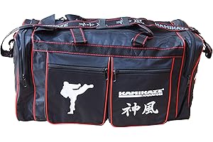 Kamikaze Sac pour championnats ou Cours, Grand ou Petit, Noir ou Rouge.