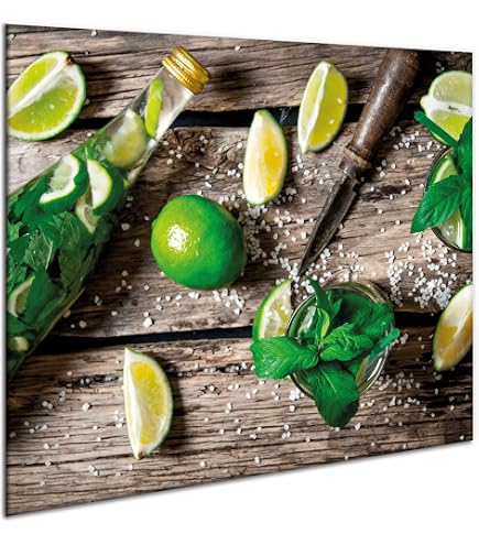 Protection Plaque Cuisson Verre Trempé 70x52 Cm – Motif Hexagones Noir – Herd-Schutz & Planche Découpe