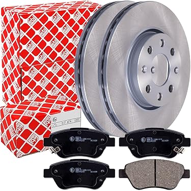 Bremsscheiben Und Beläge Vorne Für Ford Fiesta MK6 - ABS Bremsensatz 258mm