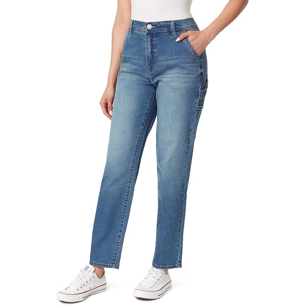 Angels Forever Young Women's Curvy Skinny Jeans - 100% Cotton Denim, Machine Wash - View #6