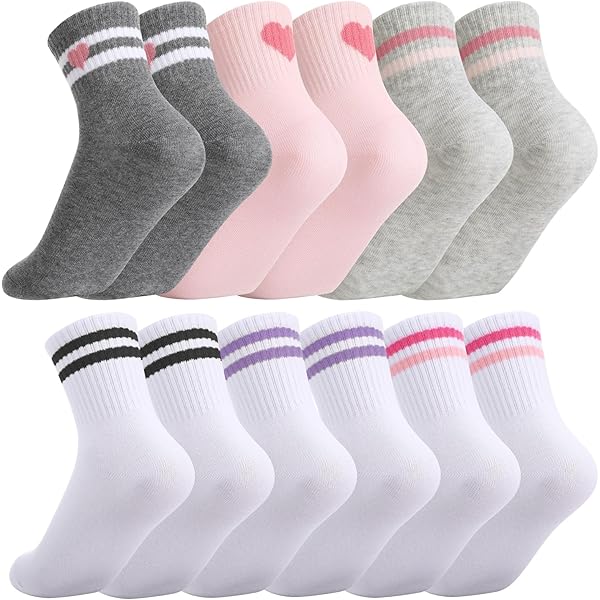 ZORIN Chaussettes Fantaisie Décontractées 30,5 Cm Noir Blanc