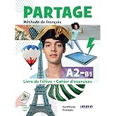 PARTAGE A2/B1 LIVRE+CAHIER