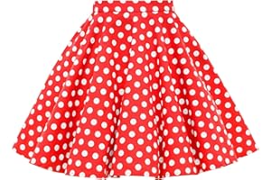 BlackButterfly Niñas Vintage Rockabilly Estilo De Los 50 Falda Acampanada