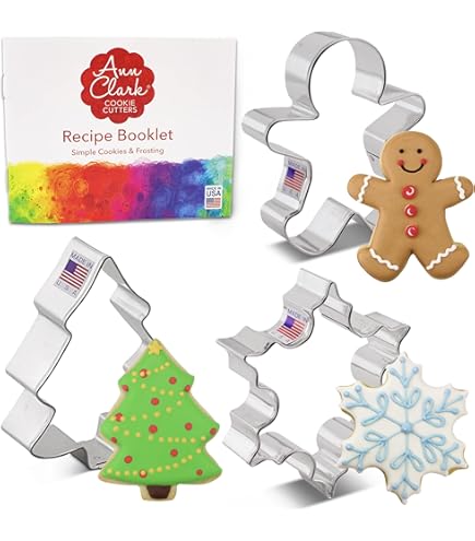Formine Per Biscotti A Fiocco Di Neve Ann Clark | 2 Pezzi