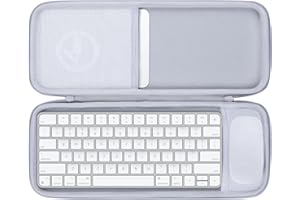 Lebakort Hart Tasche Hülle Etui für Apple Magic Keyboard und Magic Mouse Tastatur Maus Set