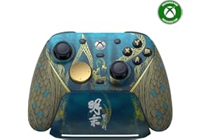 GameSir G7 Pro Mando 1000Hz con Estación de Carga: Xbox Series X|S, Xbox One, Win 10/11 & Android - Joysticks TMR, Gatillos Ajustables & 4 Botones Programables - WUCHANG: Fallen Feathers Edition