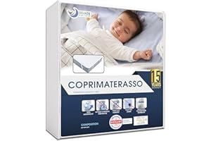 Dreamzie Coprimaterasso Culla 60x120 cm - OEKO TEX - Cerata Lettino Bambini 4 Angoli Elastici - Impermeabile