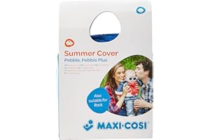 Maxi-Cosi Sommerbezug/Schonbezug für Babyschale Maxi-Cosi Rock und Maxi-Cosi Pebble Plus, Blue (blau)