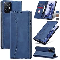 Handyhülle Für Xiaomi 11T/11T Pro – Leder Flip Mit Magnetverschluss, Kartenfächern, Standfunktion