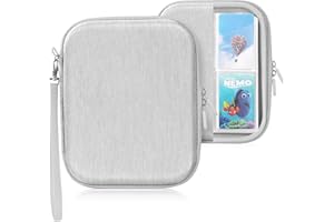 Jaffzora Porte-cartes pour cartes Yoto – 120 poches étanches et résistantes aux rayures, classeur de 17,8 x 4,3 x 21,8 cm pour livres audio et cartes à jouer – Parfait pour les enfants et les adultes