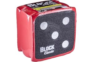 FIELD LOGIC Block Classic Archery Target - Stops Arrows with Friction not Force!