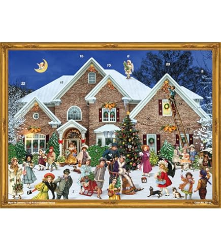 Wand-Adventskalender