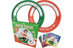 Activ Life Frisbee Ultimate [Pack de 2] Vuela Recta sin lastimarte – Frisbee Niños 80% Más Ligeros – Reemplaza el Tiempo de Pantalla por Juegos de Playa Saludables – Juegos Al Aire Libre para Niños y