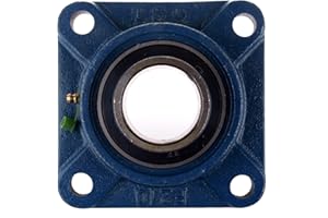 WAMO TECH WAMO Flange Bearing UCF 206 Shaft Diameter 30 mm UCF206 4 Hole Clamping Bearing