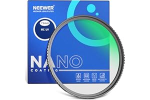 NEEWER 72mm MC UV Protection Filter 24 Layer Multi Resistant Nano Coatings/HD Optical Glass/Water Repellent/Scratch Resistant/Aluminum Alloy Ultra Slim Frame/Ultraviolet Filter