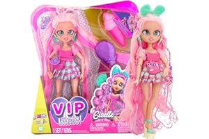 Vip Pets Fashion Giselle - Muñeca coleccionable con el Pelo más largo para peinar - Regalo óptimo para niños y niñas +4 Años