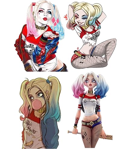Poster sur toile Squad Joker et Harley Quinn - Art mural - Impression moderne - Décoration de chambre de famille
