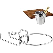 Secchiello Portaghiaccio In Acciaio Inox 4L - Per Vino, Champagne E Birra, Con 2 Maniglie - Foto 11