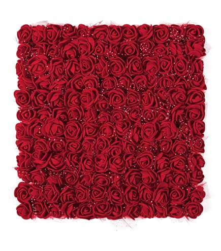 144 Mini Fleurs Artificielles Roses MWOOT - 2.5cm Pour DIY Mariage, Accessoires Cheveux