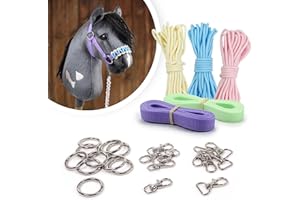 kullaloo Hobby Horse Halfter basteln mit Set in Pastellfarben (ohne Anleitung)