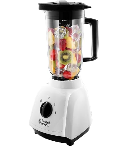 Aigostar 1.5L Blender Smoothie Maker - 800W Glass Jug With Titanium Blades, Ice Crushing, 2 Speeds & Pulse