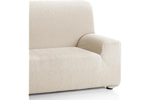 Martina Home Funda de sofá elástica Modelo Emilia - Color Marfil -3 Plazas (170 a 220 cm)