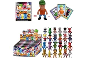Gensly Cartes Stumble Guys, Paquet de 24, Figurines sélectionnées au Hasard (il y Aura des doublons)