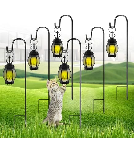 Crochets De Berger, Pour Mangeoire Oiseaux Exterieur, 80.5 Cm