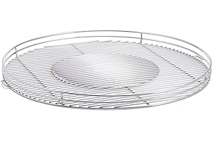 LotusGrill zapasowy ruszt do grillowania ze stali nierdzewnej XXL – specjalnie zaprojektowany do grilla lotosu o niskiej emisji dymu XXL/grilla stołowego XXL