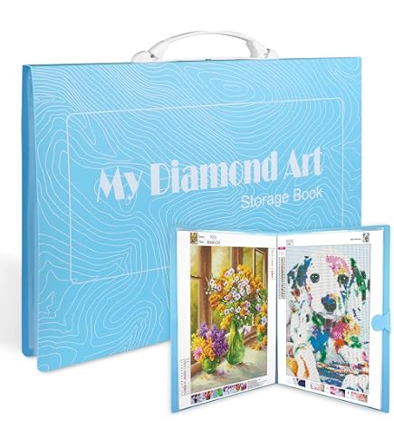 Accessoire de peinture diamant A4, panneau lumineux Led, tablette pour peinture, dessin, Kits d'outils de broderie diamant, boîte et support  15