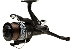 Lineaeffe Fishing Reel All Black 60 Baitrunner Carp Fishing Feeder