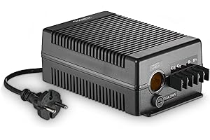 ‎DOMETIC DOMETIC CoolPower MPS 50 Netzadapter, Ladewandler, Wechselrichter, Charger für den Anschluss von 24-V-Geräten an ein Stromnetz mit 110 bis 240 V, 150 W