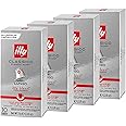illy Lungo Classico Coffee, Classic Roast (Medium Roast) (40-Count single serve capsules, compatible with Nespresso Original Line System coffee machines)