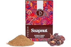 AATMANA Soapnut Powder | Reetha | Aritha Powder for Natural Hair Care | Ayurvedic Hair Cleansing Conditioner |for Men & Women 100g