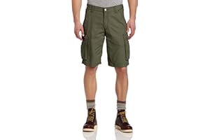 Carhartt Herren-Hose, Kurze Cargohose, 28 cm, lockere Passform, robust