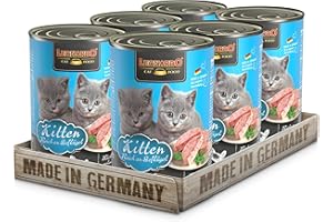 Leonardo Alimento húmedo Kitten Rico EN Ave 6X400GR LATAS