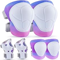 Genouillères En Silicone FLCPJGV - Paire De Protège-Genoux Pour Skate, Roller Et Ski - Épaisseur 1cm