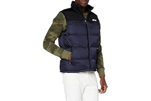 Schott NYC Utahv Gilet Imbottito in Spugna Uomo