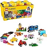 LEGO Classic Medium Size Creative Parts Making Box Creative Toy Making Set for Kids Ages 10696-4 and Over (484 Pieces