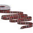 Ruban Satin Double Face Furlanis - Rouge 6mm X 25m - Qualité Italienne Pour Décoration Et Emballage Cadeaux