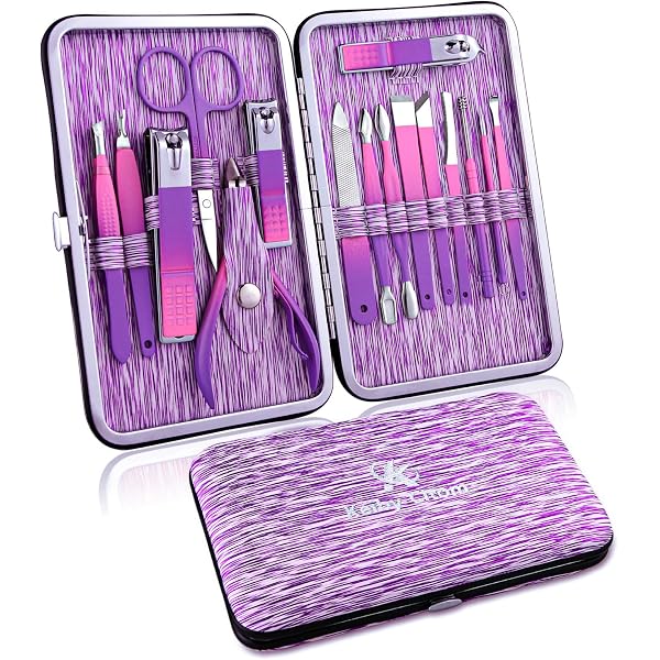 Stylisches 7-teiliges Nagelpflege-Set Aus Edelstahl – Perfekt Für Reise & Geschenk