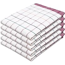 5 Strofinacci In Cotone 50x70 Cm - Assorbenti E Robusti - Quality Gastronomica - Certificati OEKO-TEX