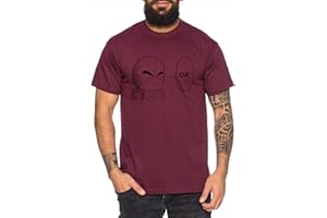 Tee Kiki Krilin Ok - Maglietta da Uomo One Goku Dragon Master Son Ball Vegeta Turtle Roshi Piece Golds Db